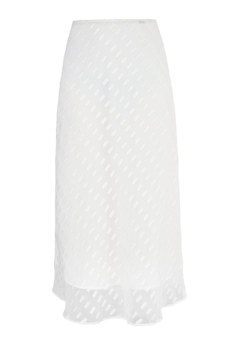 Dreimaster midirok Dames wolwit - Image 1