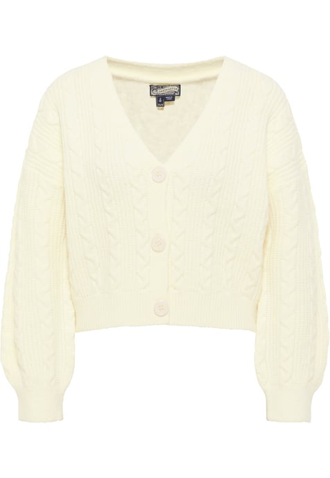 Dreimaster Vest incus Dames wolwit - Image 1