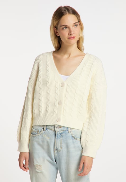 Dreimaster Vest incus Dames wolwit - Image 3