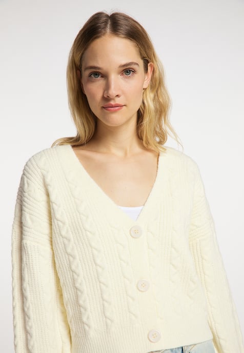 Dreimaster Vest incus Dames wolwit - Image 5