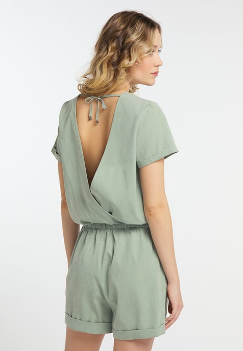 Dreimaster Jumper Dames rookmunt - Image 4