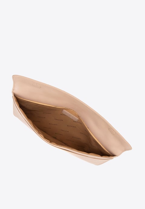 Wittchen Heren 13" Laptophoes in Imitatieleer Beige - Image 4