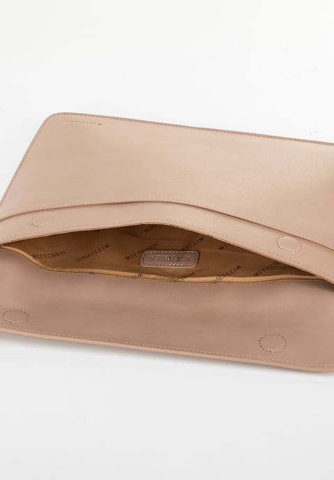 Wittchen Heren 13" Laptophoes in Imitatieleer Beige - Image 5