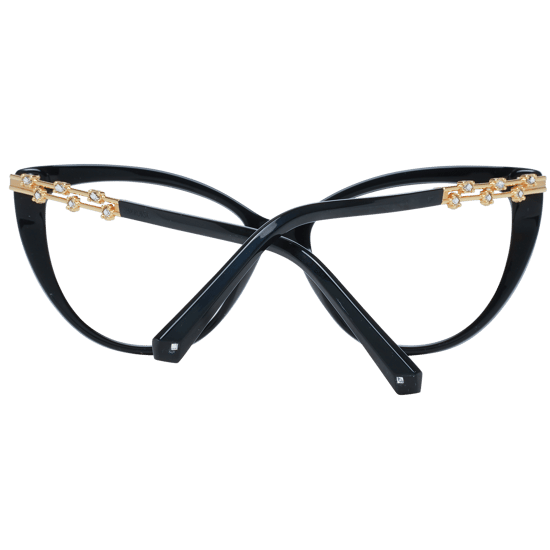 Swarovski Elegante Zwarte Cat Eye Designer Bril - Image 3