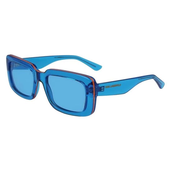 Karl Lagerfeld Blauwe Ingeinjecteerde Zonnebril - Image 1