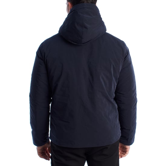 Heren Winter Gewatteerde Jas met Houd US40127003 - Image 4