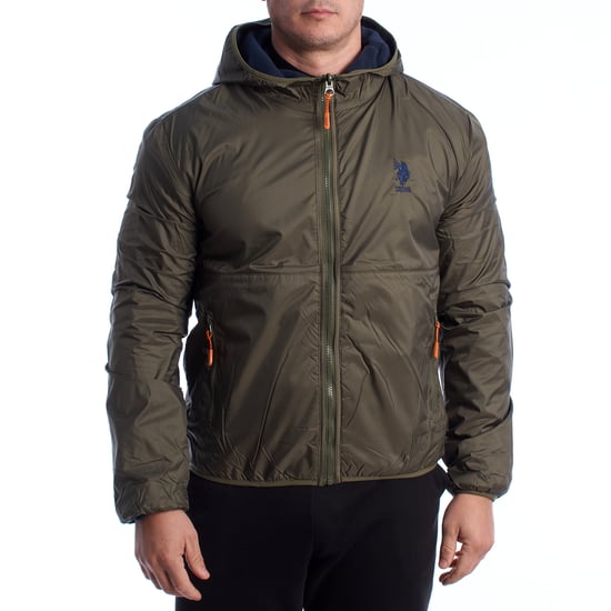 Heren Omkeerbare Fleece- en Winddichte Jas US40126001 - Image 1