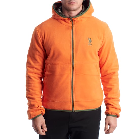 Heren Omkeerbare Fleece en Winddichte Jas US40126001 - Image 2