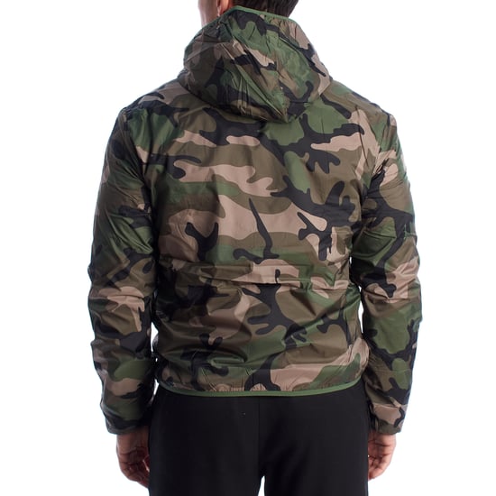 Heren Omkeerbare Fleece en Winddichte Jas US40126001 - Image 4