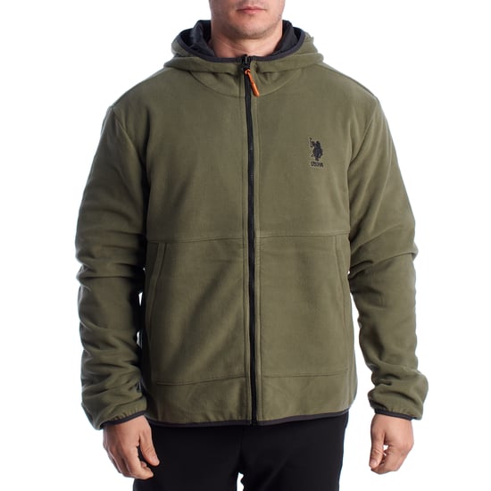 Heren Omkeerbare Fleece- en Winddichte Jas US40126001 - Image 2