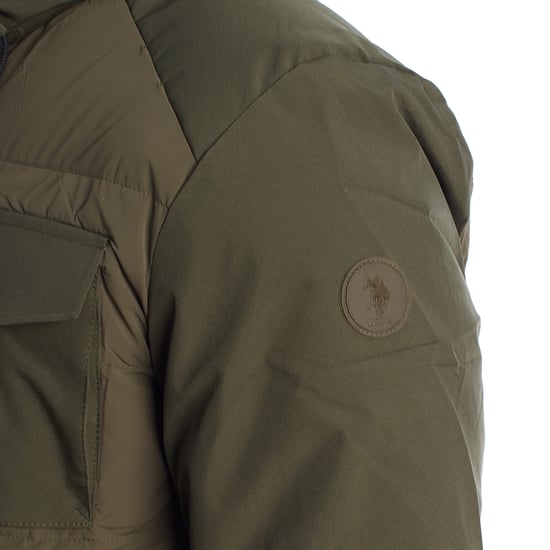 Heren Gewatteerde Parka Jas met Capuchon US40127016 - Image 2