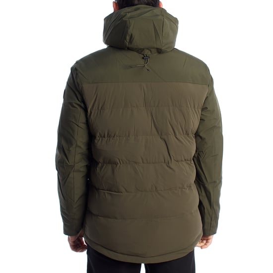 Heren Gewatteerde Parka Jas met Capuchon US40127016 - Image 4