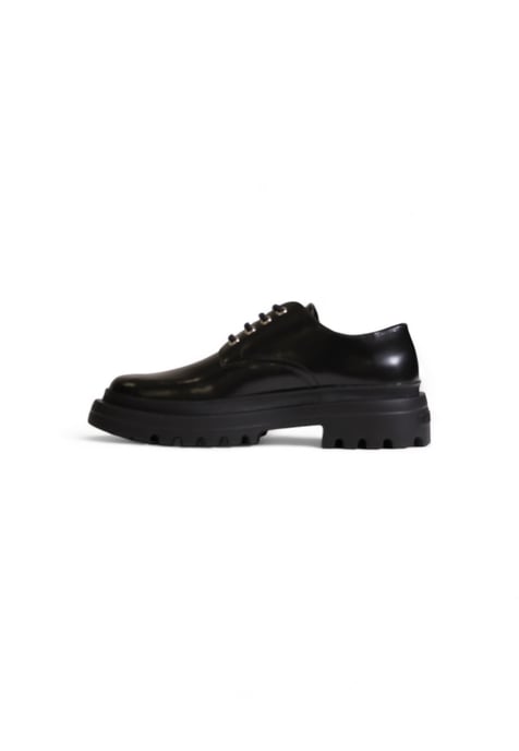 Veterschoenen Oxford Zwart Leren Lak - Image 2