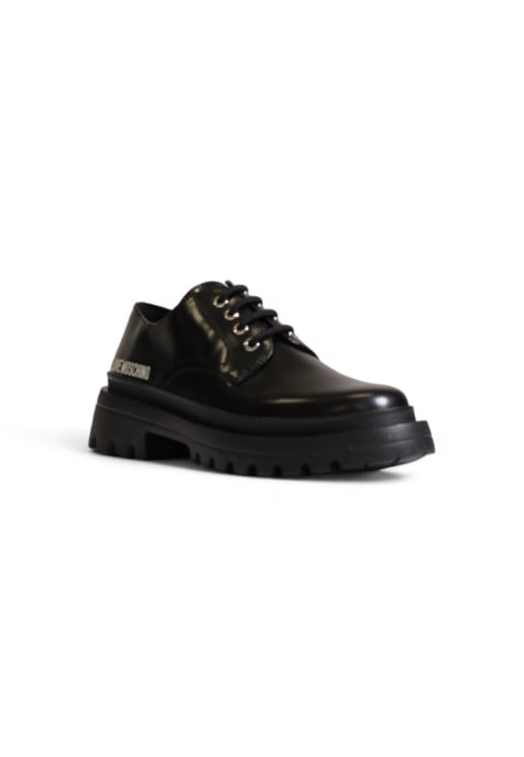 Veterschoenen Oxford Zwart Leren Lak - Image 3