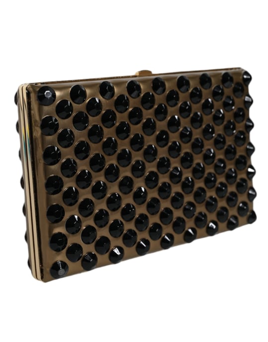 Gouden Kristallen Bifold Clutch Avondfeest Vrouwen Handtas Bag - Image 2