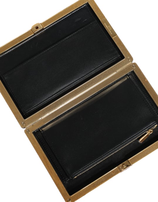 Rode Fluwelen Gouden Hoes Clutch Avondfeest Handtas - Image 5