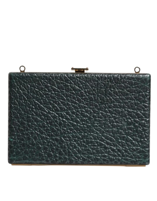 Zwarte Leren Clutch Avond Crossbody Tas - Image 1