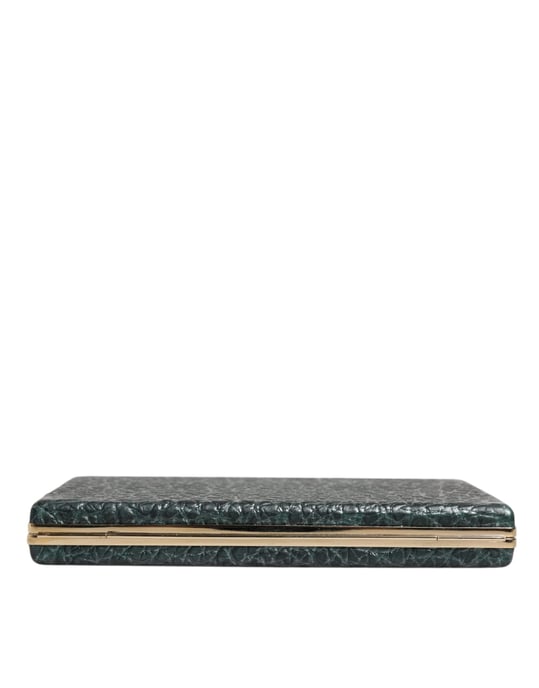 Zwarte Leren Clutch Avond Crossbody Tas - Image 5