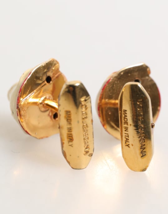 Messing Goudkleurige Honden Pups Mannen Accessoires Manchetknopen - Image 4