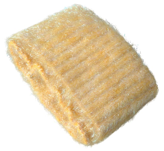 Geel Polyester Mohairvezel Nekwrap Sjaal - Image 3
