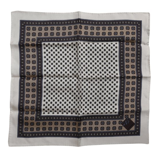 Multikleur Patroon Vierkante Mannen Foulard Sjaal - Image 2