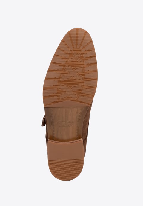 Wittchen Heren Monkschoenen in Donkerbruin Suède Leer - Image 5