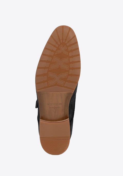 Wittchen Heren Monkschoenen in Donkergrijs Suède Leer - Image 5