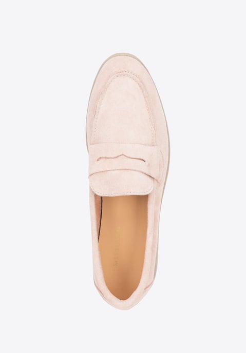 Wittchen Dames Klassieke Roze Suède Mocassins - Image 5