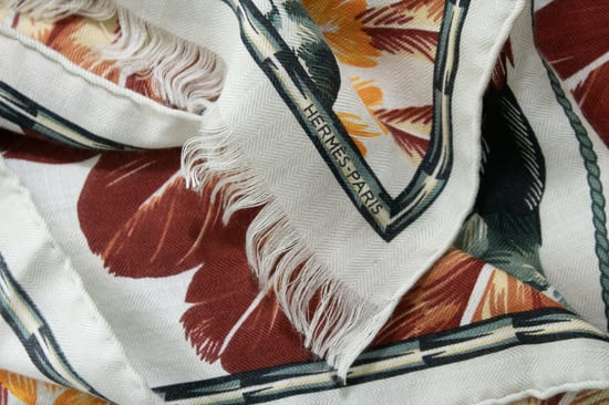 Hermes BRAZIL kasjmier en zijden sjaal - Image 6