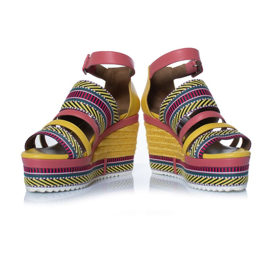 Hermes Ines leren sandalen met sleehak - Image 6