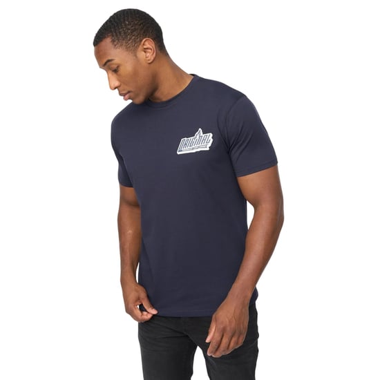 Crosshatch Heren Jampstead T-Shirt (Marine) - Image 4