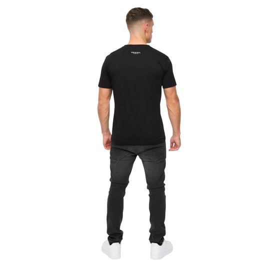 Crosshatch Heren Jamstate T-Shirt (Zwart) - Image 2