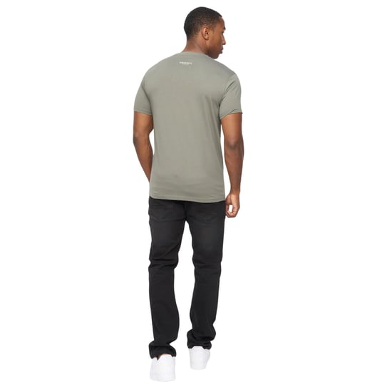 Crosshatch Heren Jampstead T-Shirt (Olijf) - Image 2