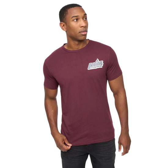 Crosshatch Heren Jampstead T-Shirt (Rum Rozijn) - Image 4