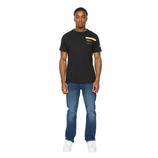 Duck and Cover Mannen Ambridge T-Shirt (Zwart) - Image 5