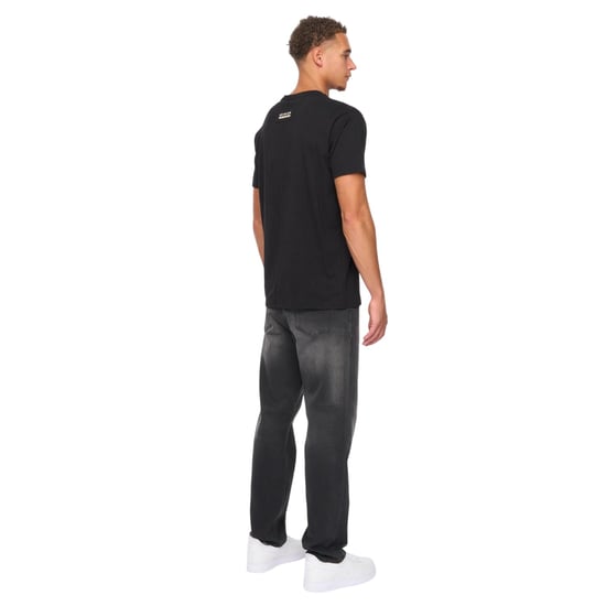 Duck and Cover Mannen Cramptone T-Shirt (Zwart) - Image 2