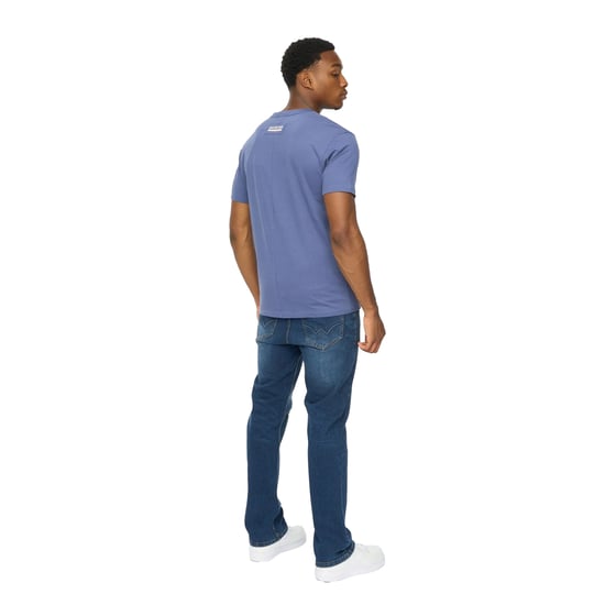 Duck and Cover Heren Ambridge T-Shirt (Denim Blauw) - Image 2