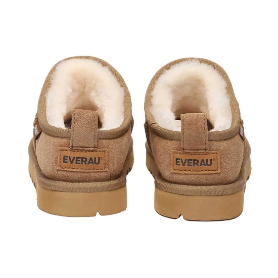 EverAu Dames/Dames Kwartelleer Slippers (Kastanje) - Image 2