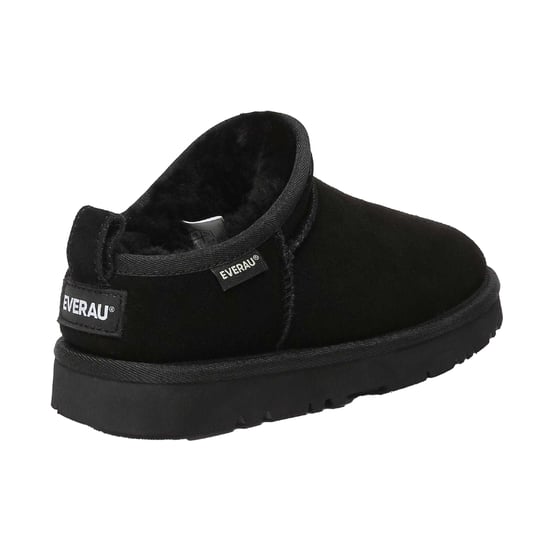 EverAu Dames/Dames Kwartelleer Slippers (Zwart) - Image 2