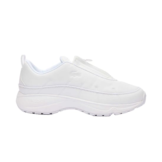 Lacoste Heren Audyssor Leren Ritssportschoenen (Wit) - Image 3