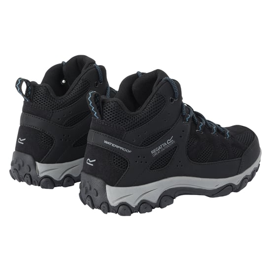 Regatta Dames/Dames Edgepoint IV Mid Cut Wandelschoenen (Zwart/stormblauw) - Image 2