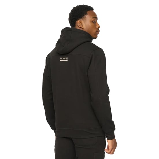 Duck and Cover Heren Adamsberg Hoodie (Zwart) - Image 2