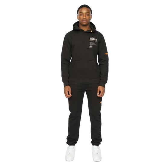Duck and Cover Heren Adamsberg Hoodie (Zwart) - Image 4