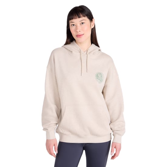Mountain Warehouse Dames Mountain Collage Relaxed Fit Hoodie (Beige) - Image 1