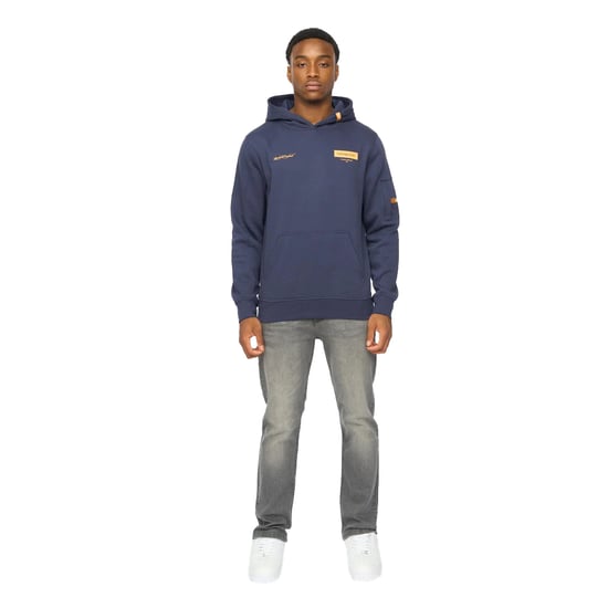 Duck en Cover Heren Marsak V2 Hoodie (Indigo) - Image 3