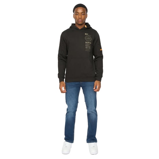Duck and Cover Heren Ashland Hoodie (Zwart) - Image 4