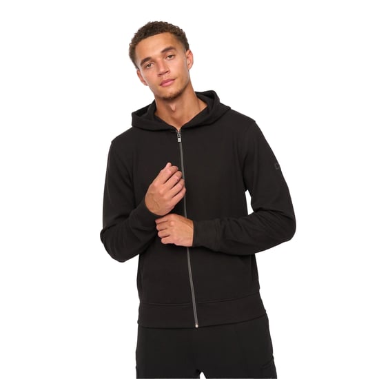 Duck and Cover Heren Optimus Volledige Rits Hoodie (Zwart) - Image 3
