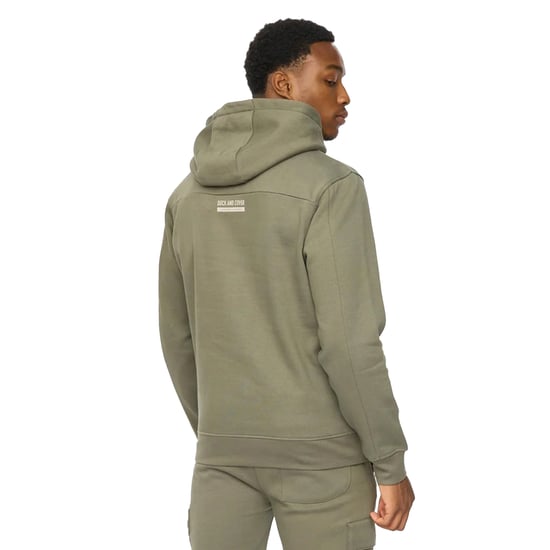 Duck and Cover Heren Adamsberg Hoodie (Donkergroen) - Image 2