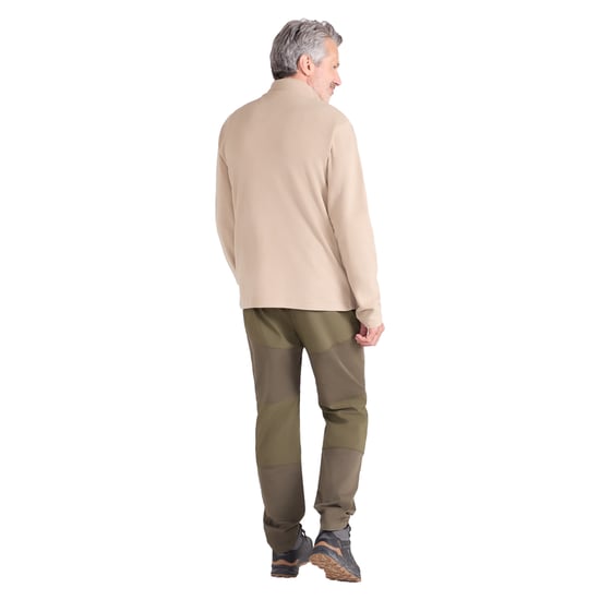 Mountain Warehouse Heren Raso Full Zip Fleece Top (Gebroken wit) - Image 4