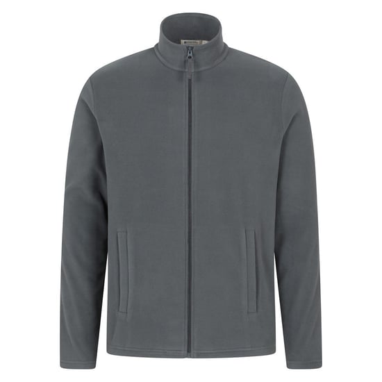 Mountain Warehouse Heren Raso Full Zip Fleece Top (Donkergrijs) - Image 1